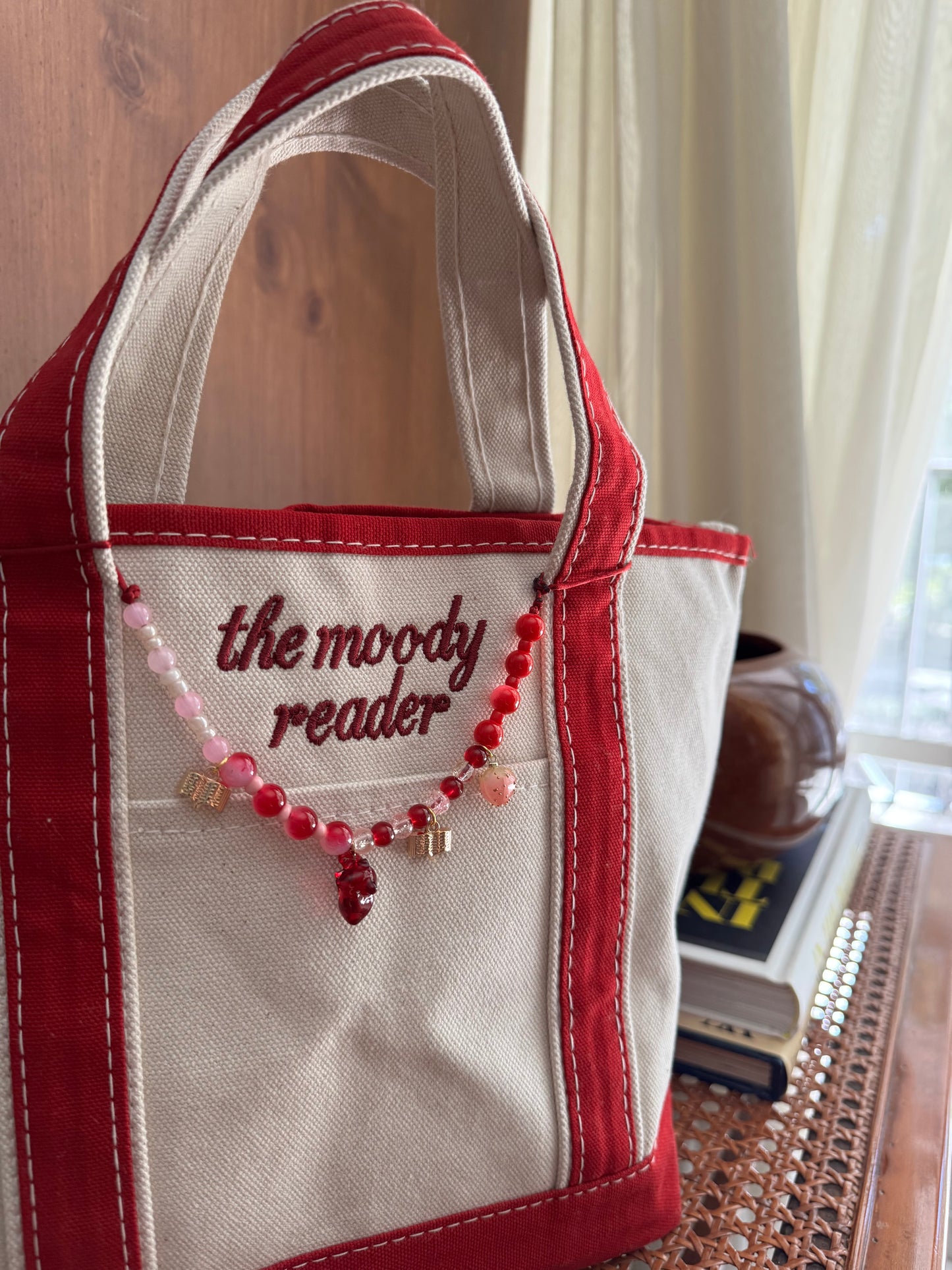 The Moody Reader Mini Charmed Tote Bag - PREORDER