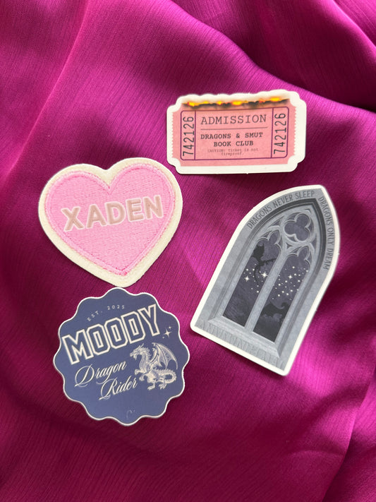 MOODY DRAGON STICKER BUNDLE