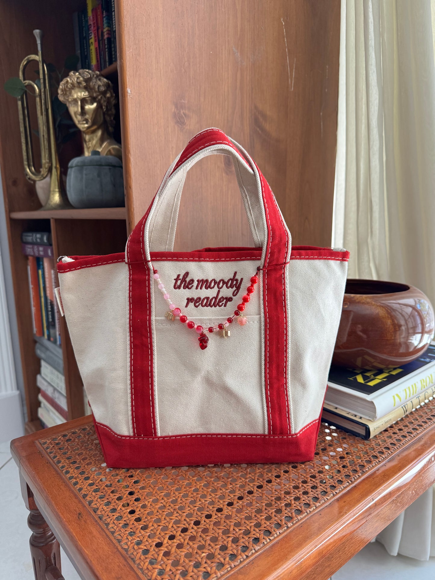 The Moody Reader Mini Charmed Tote Bag - PREORDER