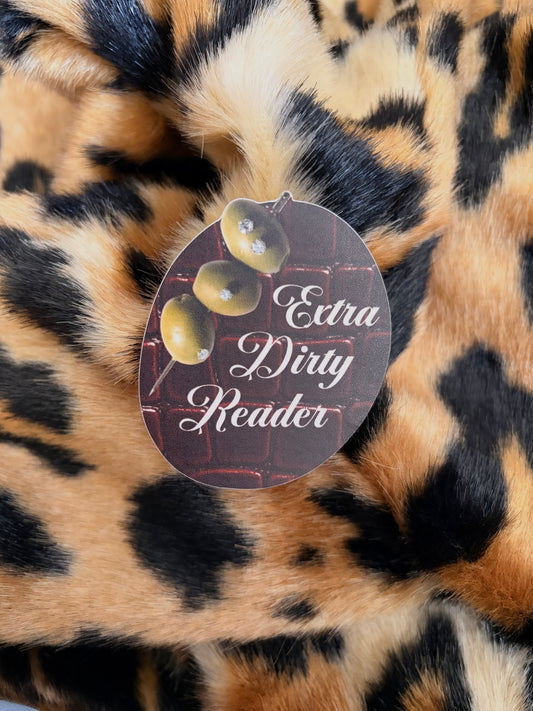 EXTRA DIRTY READER STICKER