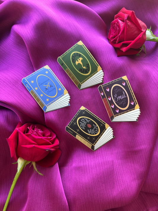 BOOK LOVER STICKER BUNDLE