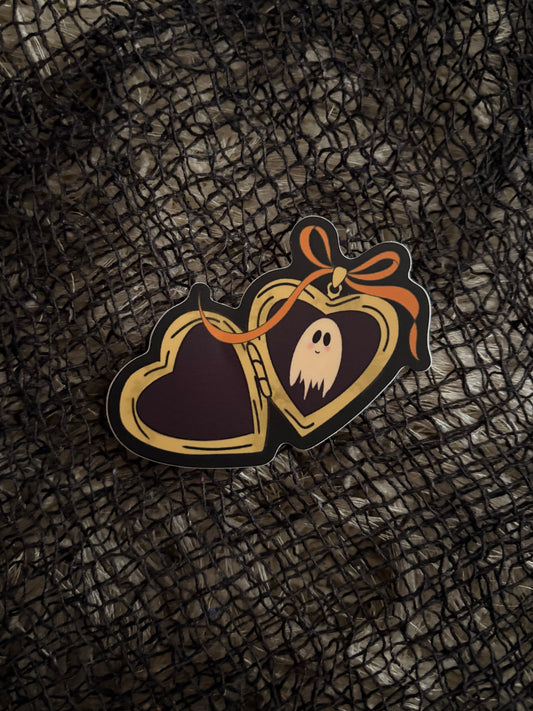 CUTIE GHOST LOCKET STICKER