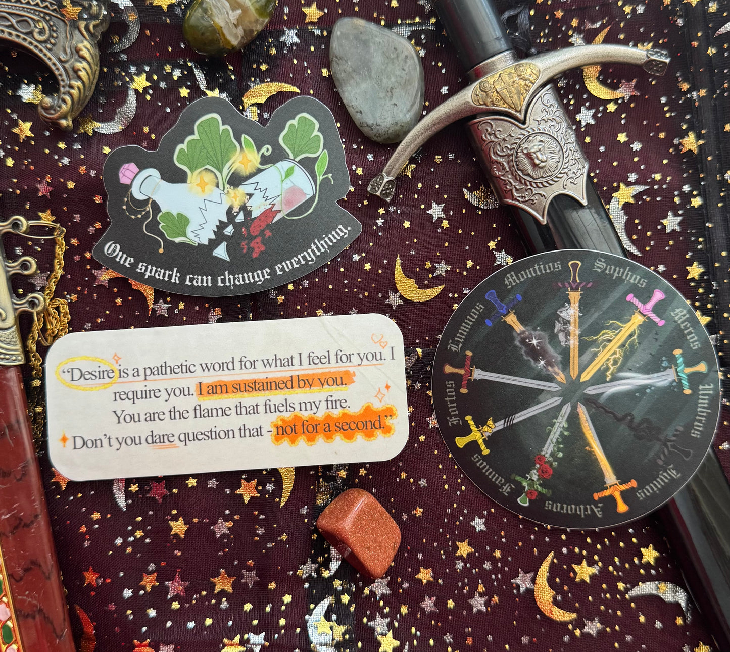 THE KINDRED’S CURSE SAGA STICKER BUNDLE