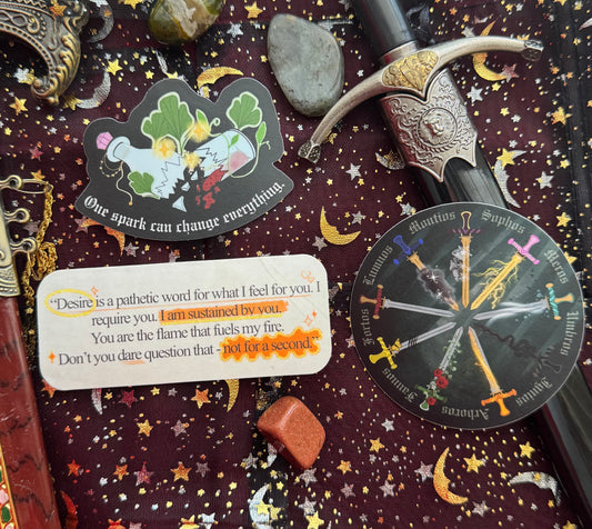 THE KINDRED’S CURSE SAGA STICKER BUNDLE