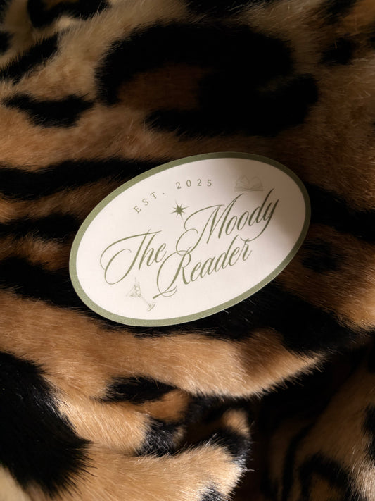 THE MOODY READER MARTINI STICKER