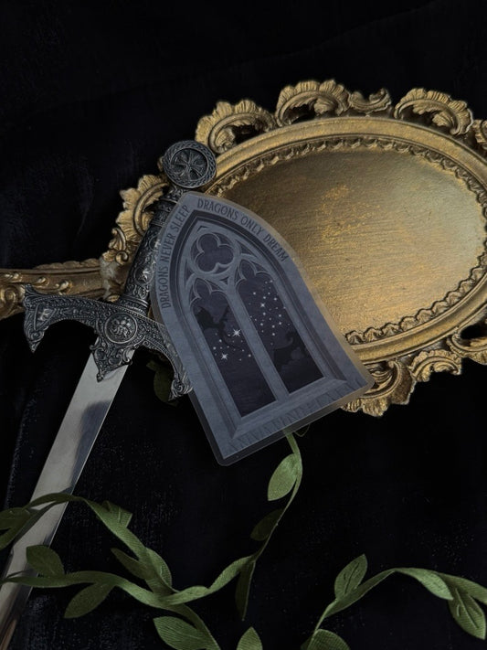 DRAGONS NEVER SLEEP STICKER